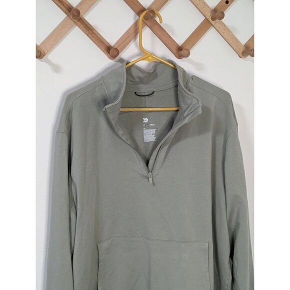 All In Motion Light Green Quarter Zip Pull Over Sweatshirt - Size XL - Picture 3 of 6